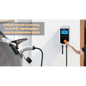 Feyree trójfazowa stacja ładowania Wallbox 22kW 32A z aplikacją Wi-Fi i RFID