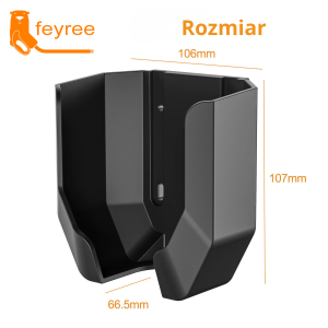 Uchwyt ścienny na moduł ładowarki EV (Type 2) – organizer przewodu | FLOWEV