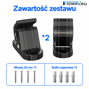 FLOWEV Uchwyt do Montażu Mobilnej Ładowarki EV
