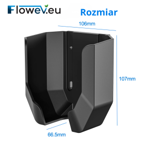 Wall-Mounted Holder for EV Charger Unit (Type 2) – Cable Organizer | FLOWEV