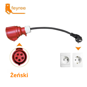 Feyree Adapter Siłowy CEE Red – Łatwe i Bezpieczne Połączenie